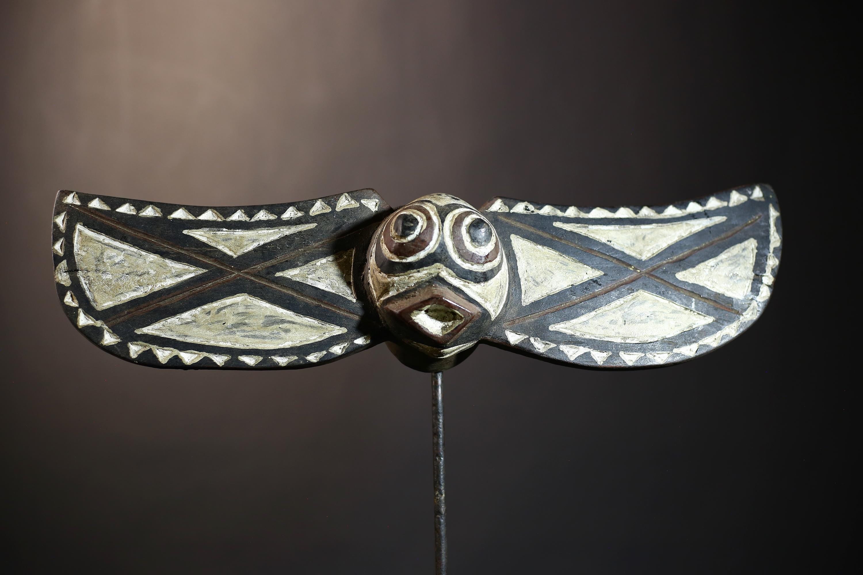 African Handcrafted Art | Bobo Mask | Vintage Tribal Décor | Unique Wall Piece | Ethnic Home Accent | Traditional | Collectible-G4852