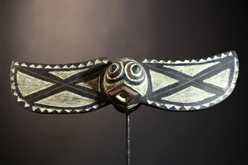 African Handcrafted Art | Bobo Mask | Vintage Tribal Décor | Unique Wall Piece | Ethnic Home Accent | Traditional | Collectible-G4852