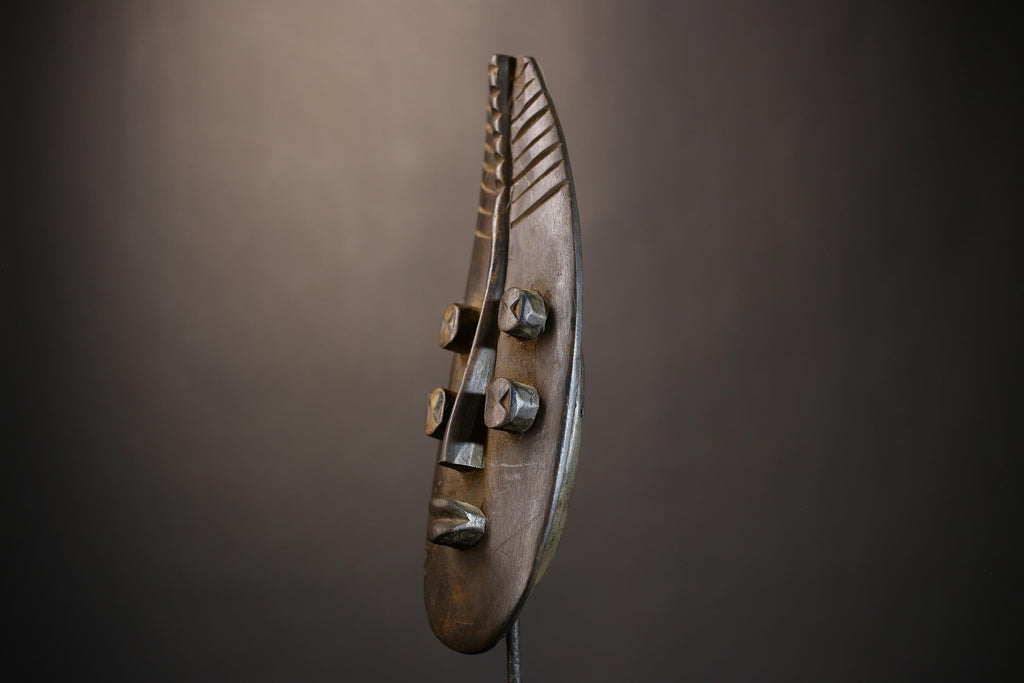 African Handcrafted Art | Grebo Mask | Authentic Tribal Decor | Unique Cultural Piece | Traditional Sculpture | African | Collectible -G4851