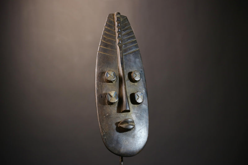 African Handcrafted Art | Grebo Mask | Authentic Tribal Decor | Unique Cultural Piece | Traditional Sculpture | African | Collectible -G4851