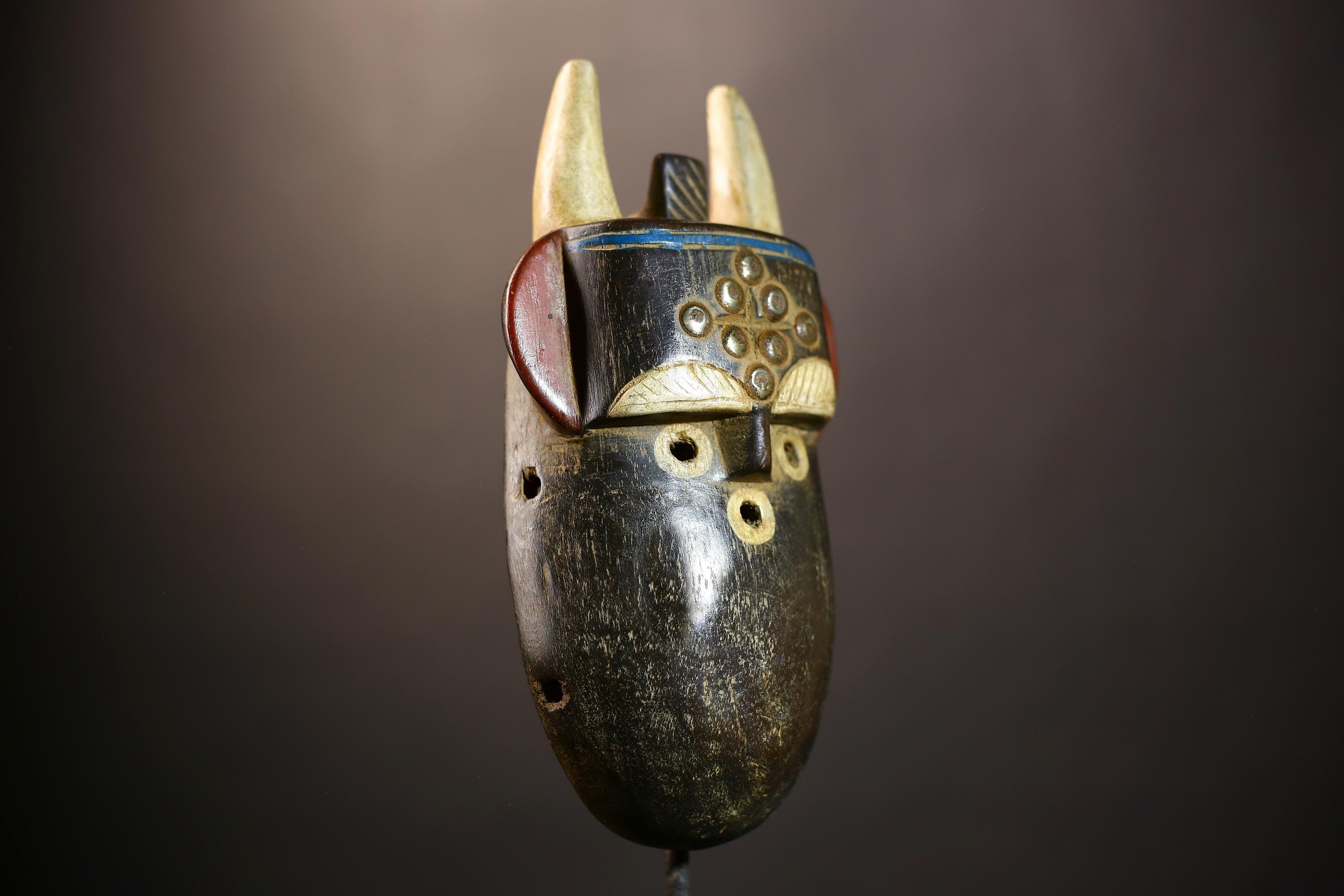 African Toma GURO Mask | Carved Wood Tribal Decor | Unique Home Décor | Authentic Art Piece | Cultural Heritage Decor-G5003