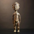 African Yoruba Figure Statue | Handmade Tribal Art from Nigeria | Unique Collectible Decor | Ethnic Culture Masterpiece | Art Piece-G4865