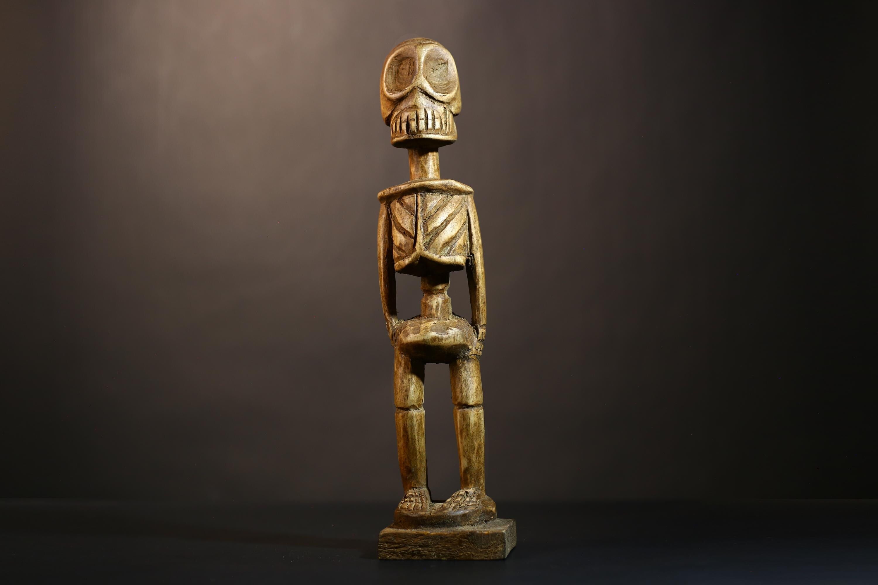 African Tiv Vintage Statue | Unique Commemorative Figure | Art for Collectors | Handcrafted Home Decor | Ethnic Art Sculpture-G5074