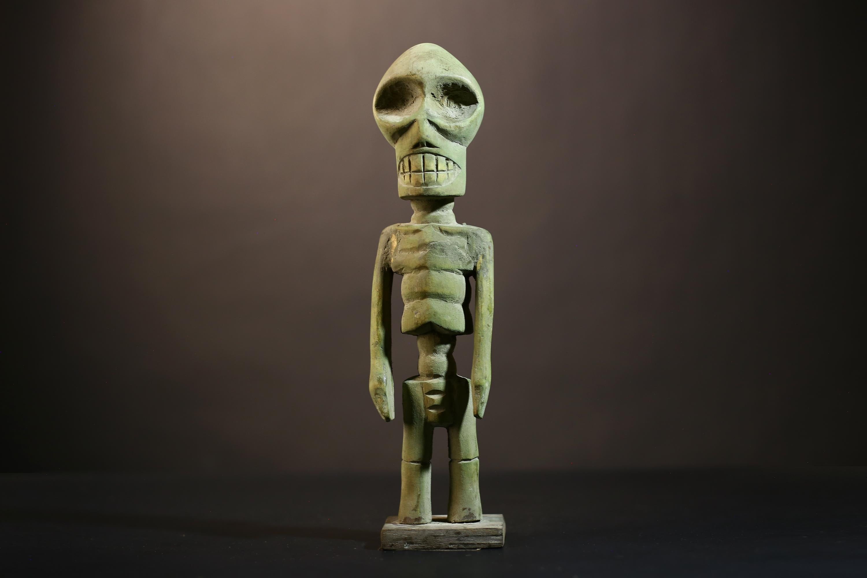 African Vintage Commemorative Statue | Tiv Funerary Art | Handcrafted Nigeria | Ethnic Home Decor | Unique Gifts for Collectors-G5099