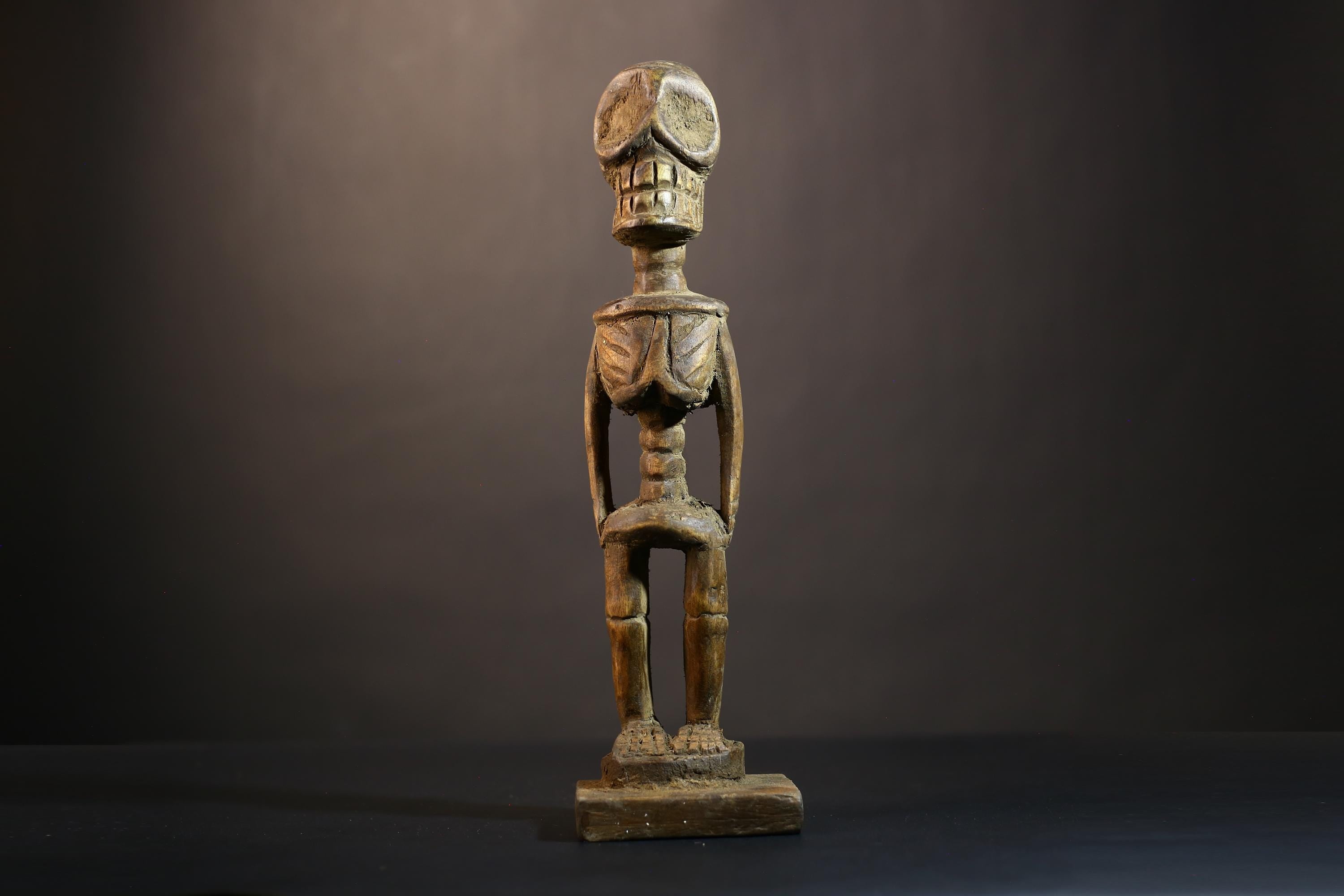 African Vintage Commemorative Statue | Tiv Sculpture Art | Handcrafted Nigeria | Unique Home Decor | Artisan Collectibles-G5098