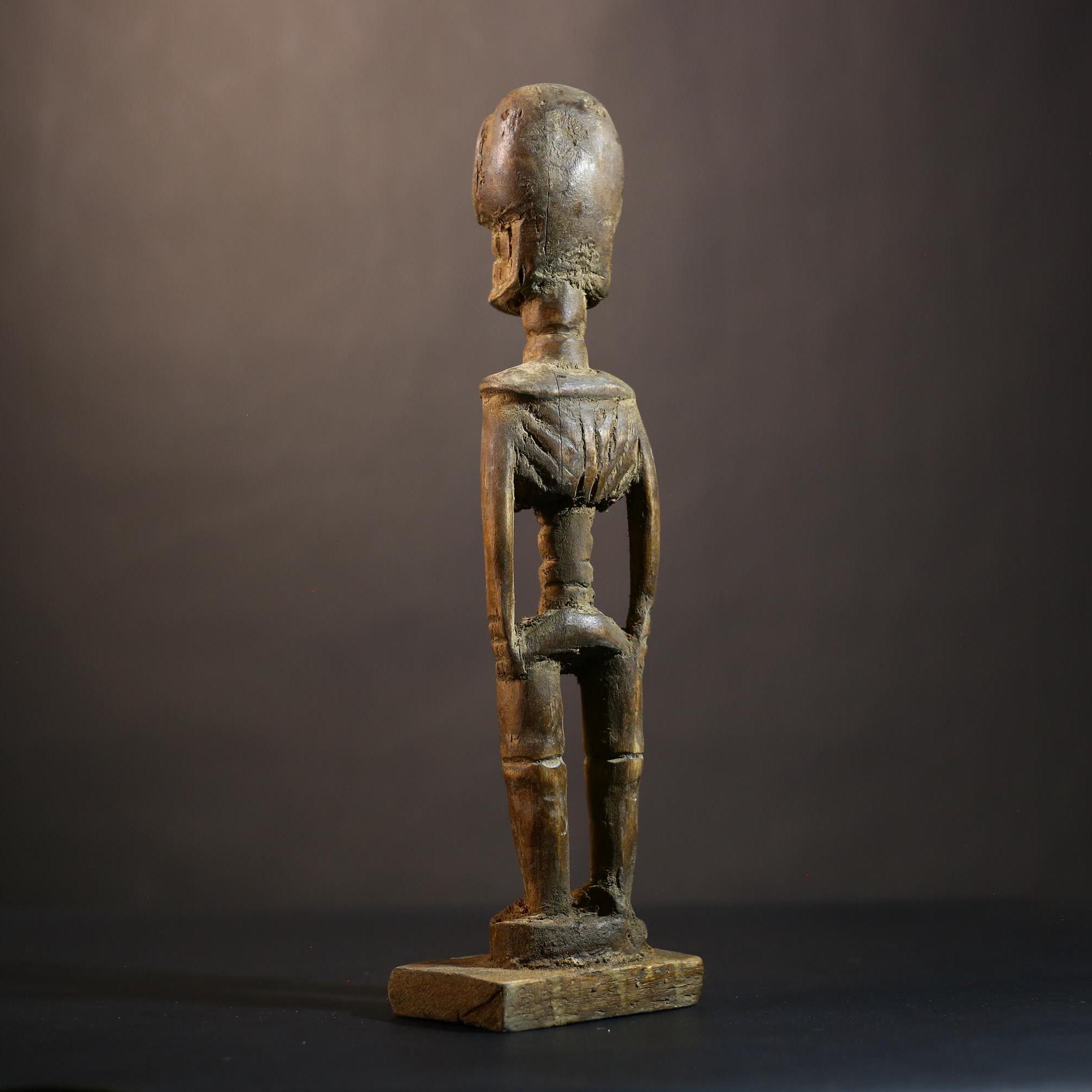 African Vintage Commemorative Statue | Tiv Sculpture Art | Handcrafted Nigeria | Unique Home Decor | Artisan Collectibles-G5098