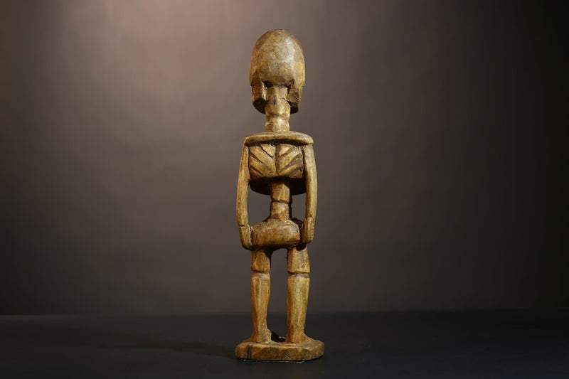 Africa Vintage Figure | Tiv Ancestor Art | Unique Antique Statue | Cultural Home Decor | Handcrafted Tribal Piece | Ethnic Art Display-G5109