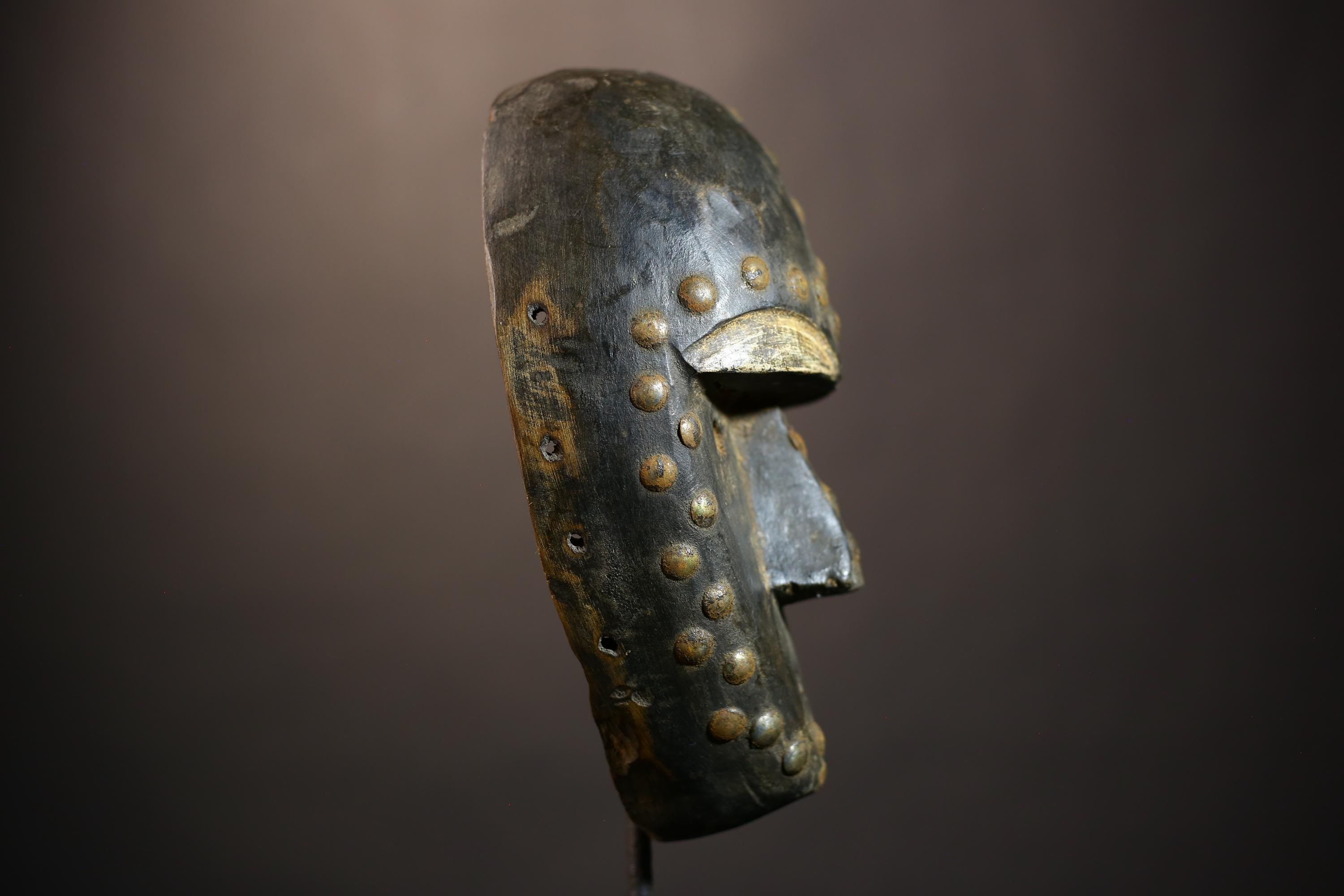 African | Vintage Dan Mask | Antique Wood Carved | Tribal Face Statue | Wall Decor | Decorative Mask Art-G5137