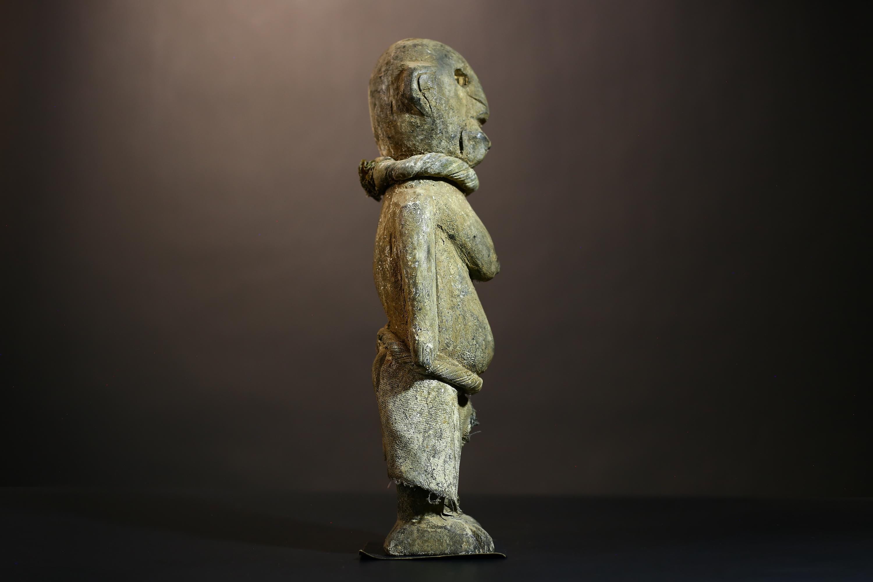 African Nkondi Nkisi Figure | Unique Kongo Voodoo Spirit Statue | Tribal Art Collectible | Ethnic Decor | Cultural Heritage -G5057