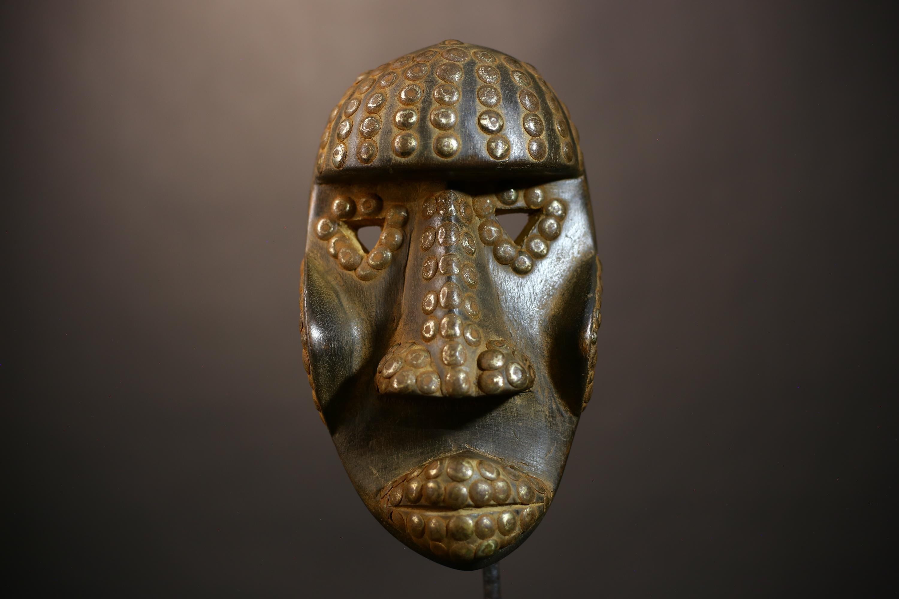 African Vintage Dan Zakpai Mask | Handcrafted Tribal Face Art | Unique Home Décor | Ethnic Cultural Accent | Artisan Heritage-G5053