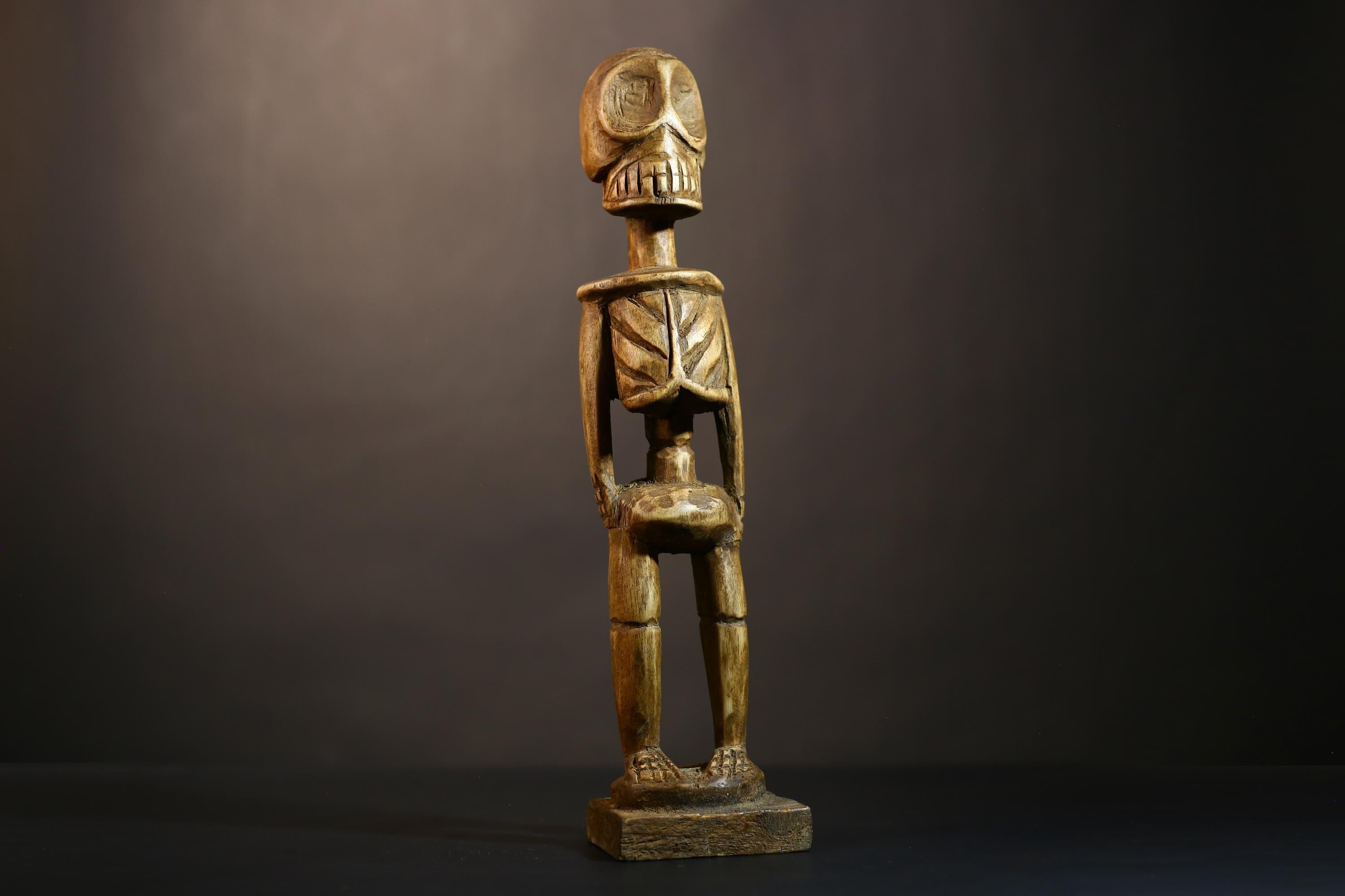 African Tiv Vintage Statue | Unique Commemorative Figure | Art for Collectors | Handcrafted Home Decor | Ethnic Art Sculpture-G5074