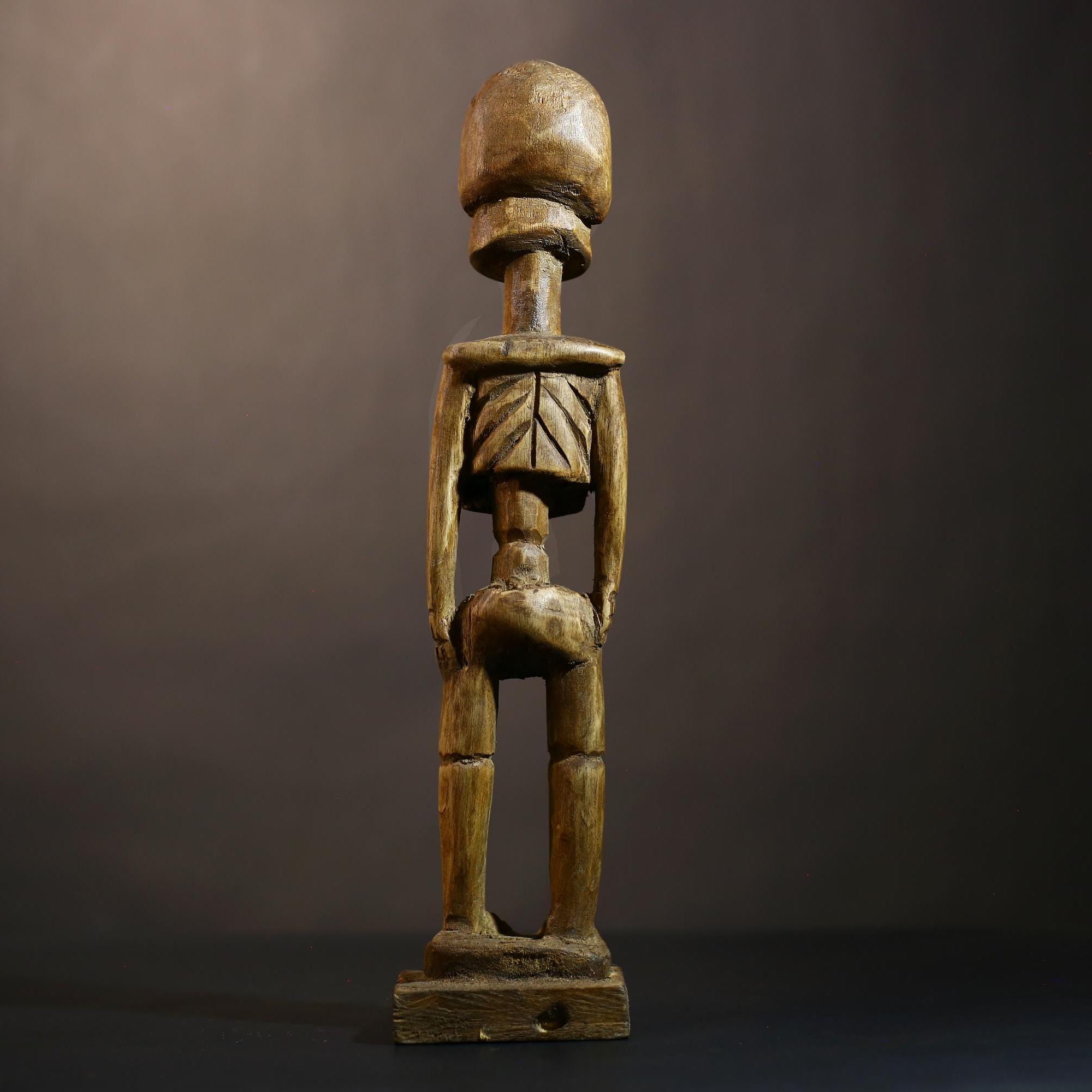 African Tiv Vintage Statue | Unique Commemorative Figure | Art for Collectors | Handcrafted Home Decor | Ethnic Art Sculpture-G5074