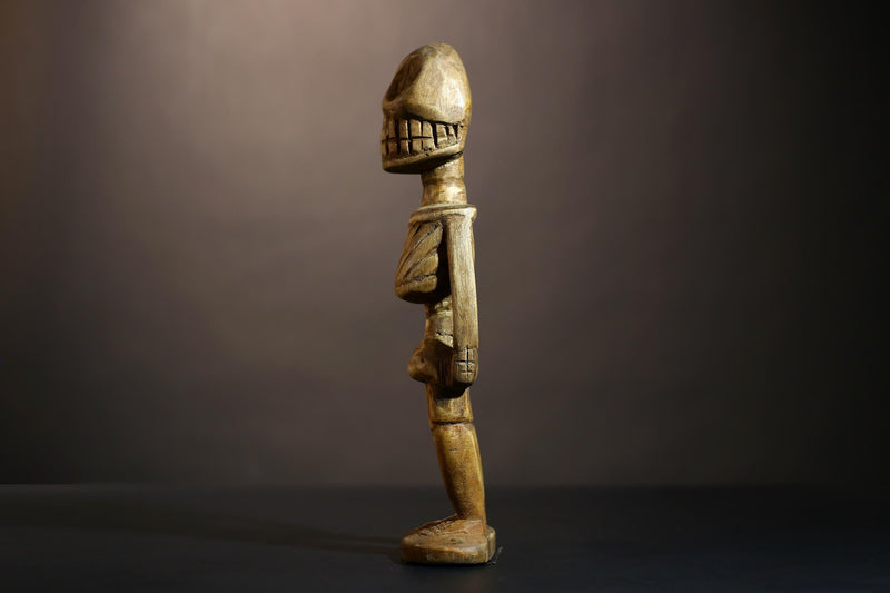Africa Vintage Figure | Tiv Ancestor Art | Unique Antique Statue | Cultural Home Decor | Handcrafted Tribal Piece | Ethnic Art Display-G5109
