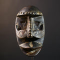 African Wood Mask Antique | Dan Kran Tribal Face | Unique Wall Hanging Decor | Handcrafted Cultural Art | Ethnic Home Accent-G5183