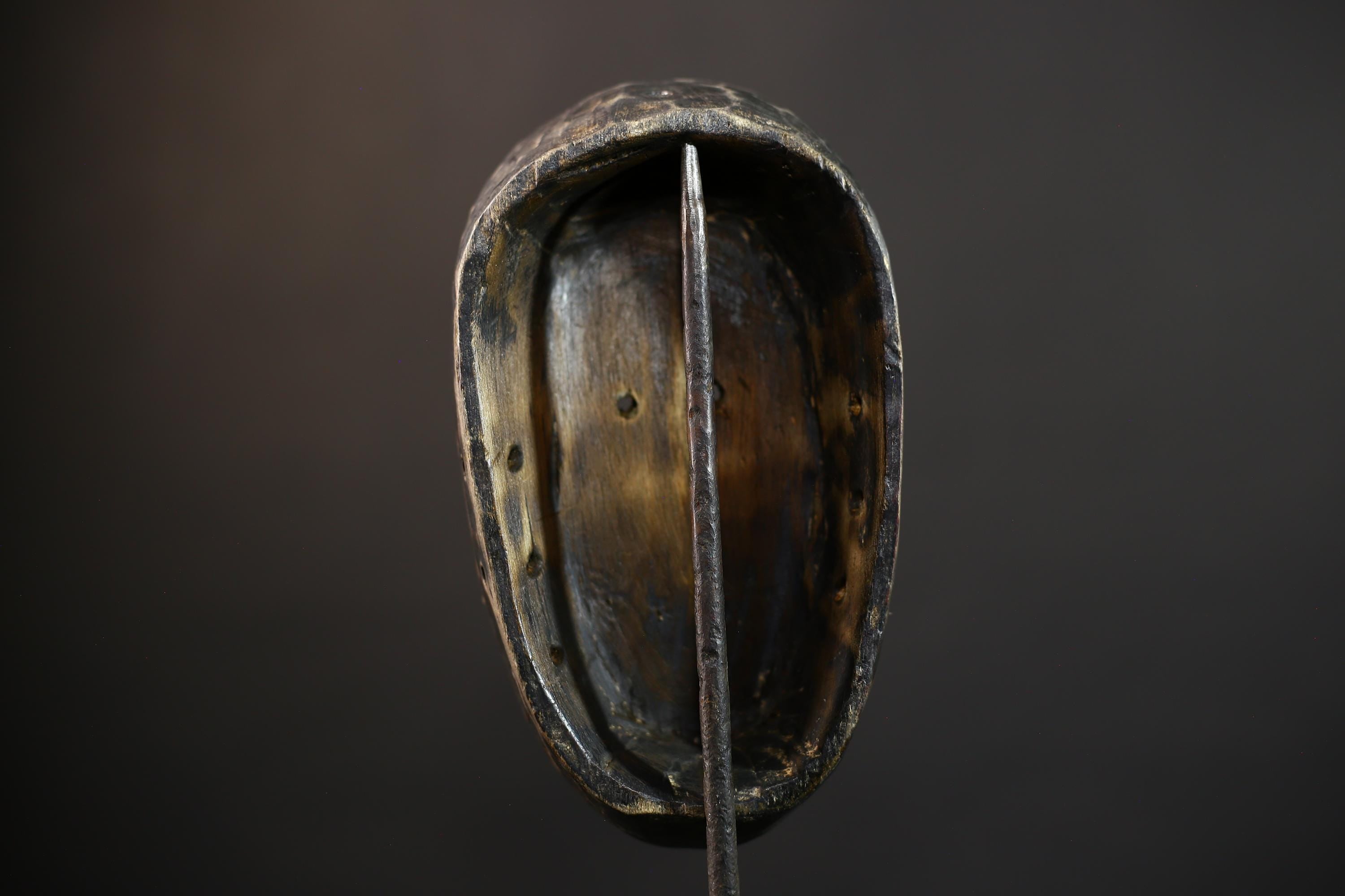 African Vintage Mask | Dan Antique Wood Wall Decor | Kran Collector's Piece | Unique Ethnic Art | Cultural Home Accent -G5168
