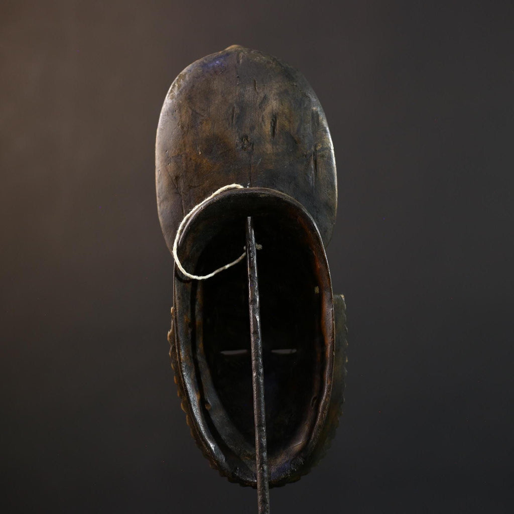 African Mask | Collectible Hand-Carved Guro Baule | Unique Wall Hanging Art Decor | African Ethnic Home Decor | Statement Piece-G5188