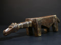 African Crafted Stool | Tribal Art Wood Seat | Unique Handmade Decor | Bohemian Style | Rustic Home Accent | Ethnic Furniture-G5211