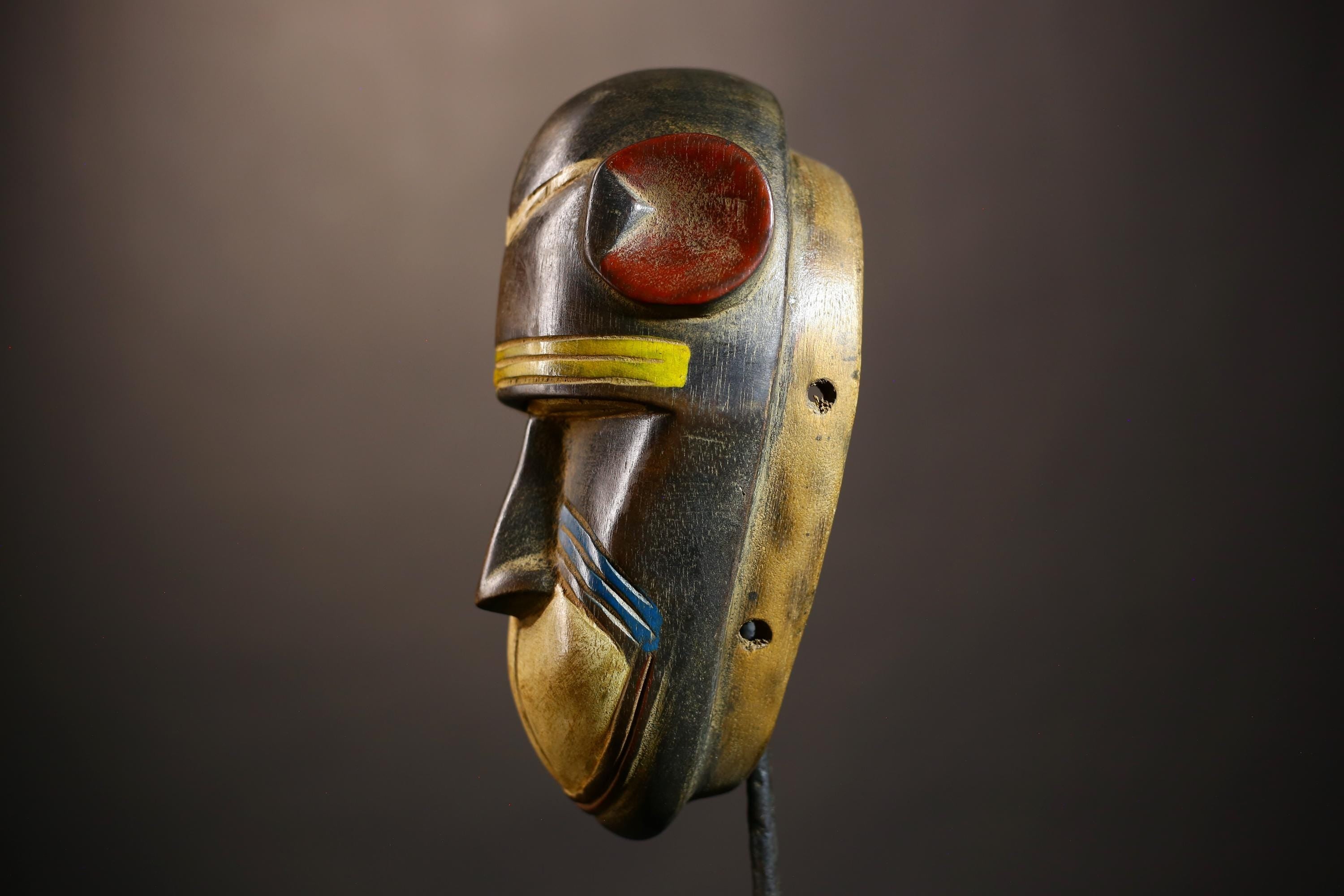 African Dogon Monkey Mask | Vintage Wood Art | Unique Wall Décor | Tribal Art | Handcrafted Mask Art | Home Decor Inspiration -G5122
