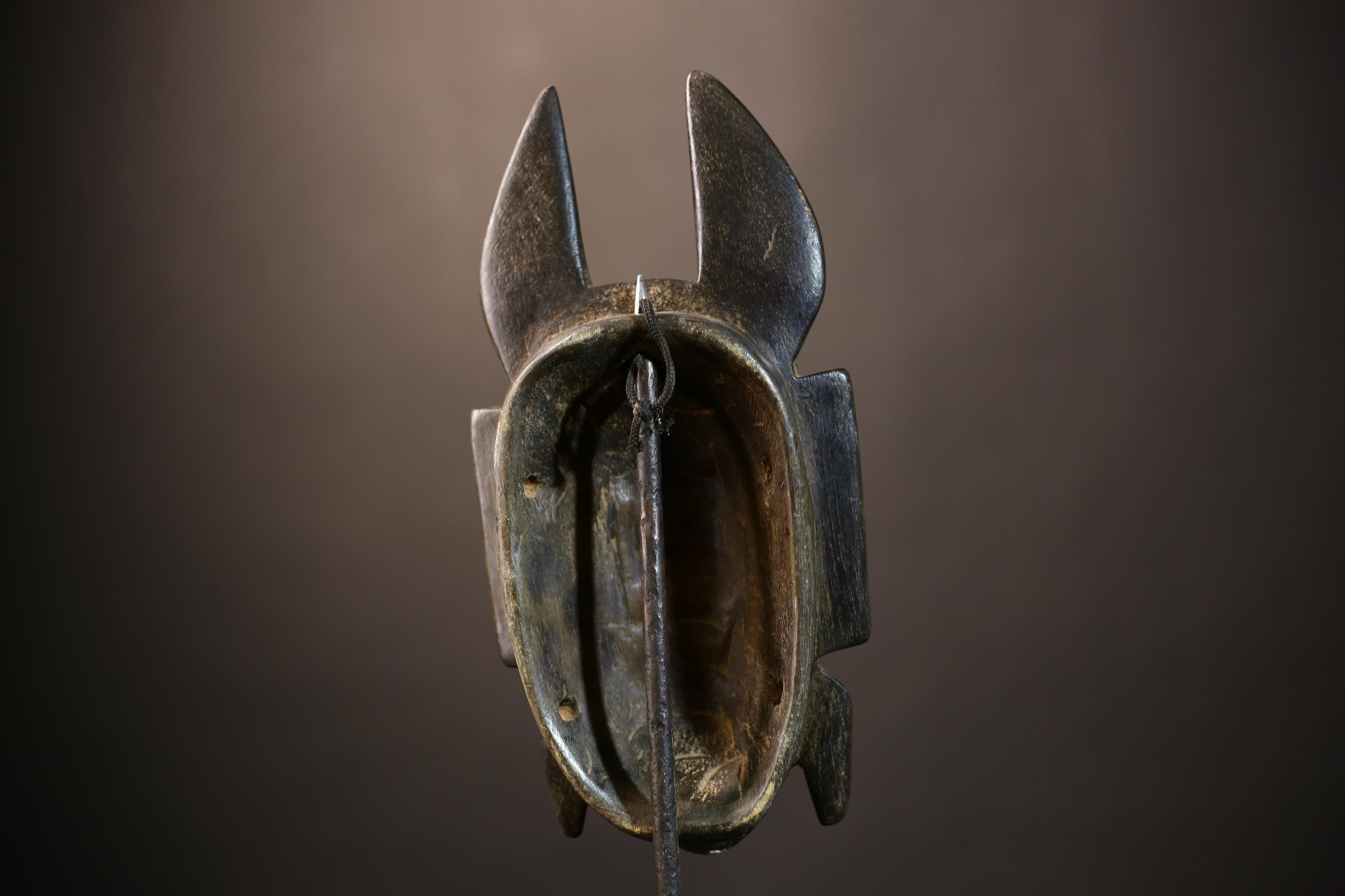 African Vintage Kpelie Mask | Senufo Tribal Art | Unique Wall Decor | Ethnic Home Accent | Artisan Crafted Decor-G5136