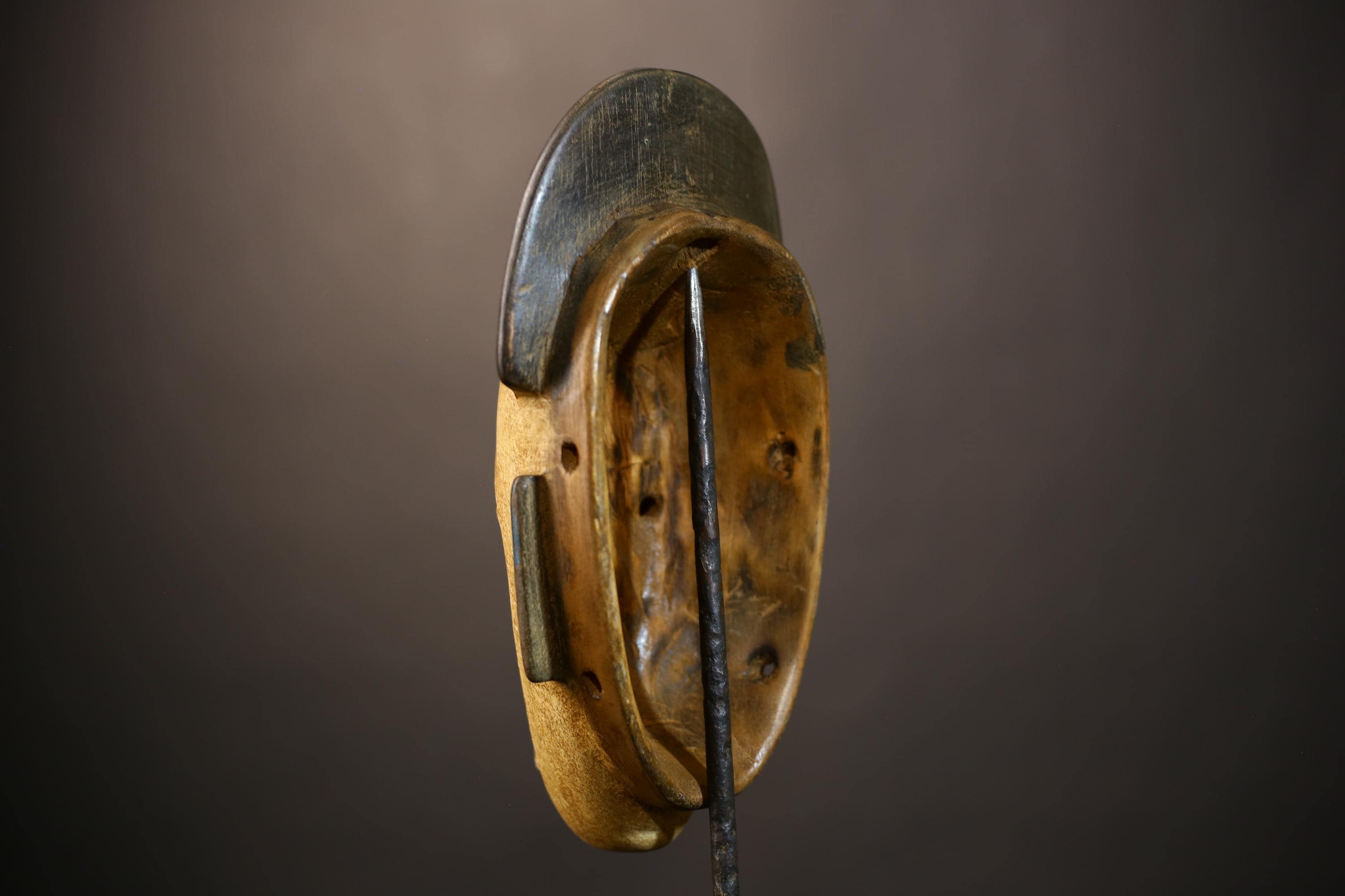 African Vintage Baule Mask | Hand-Carved Wood | Tribal Wall Art | Unique Home Accent | Artisan Decorative Piece-G5131