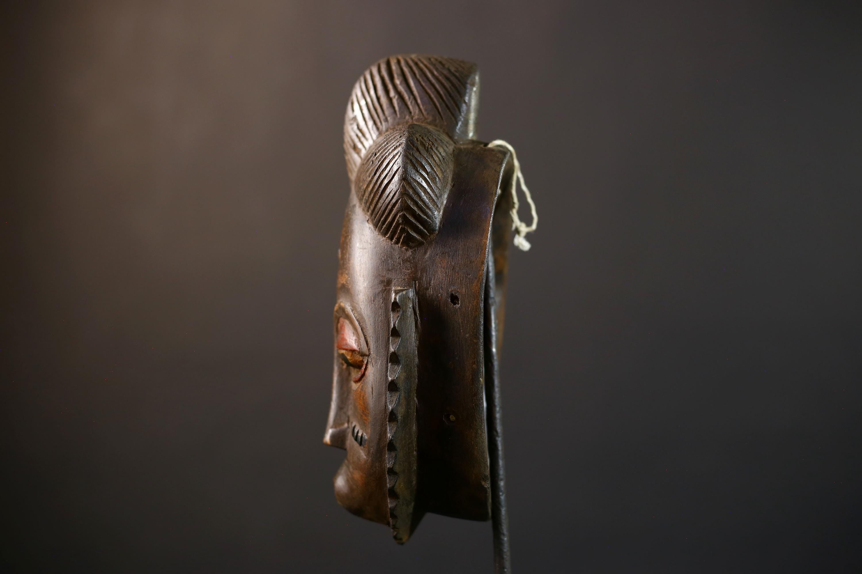 African Guro Mask | Authentic Handcrafted | Wooden Tribal Decor | Unique Home Accent | Cultural Art Piece-G5215