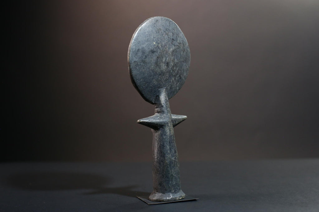 African fertility doll statue ashanti fertility figure black wood akuaba sculpture art-G5421