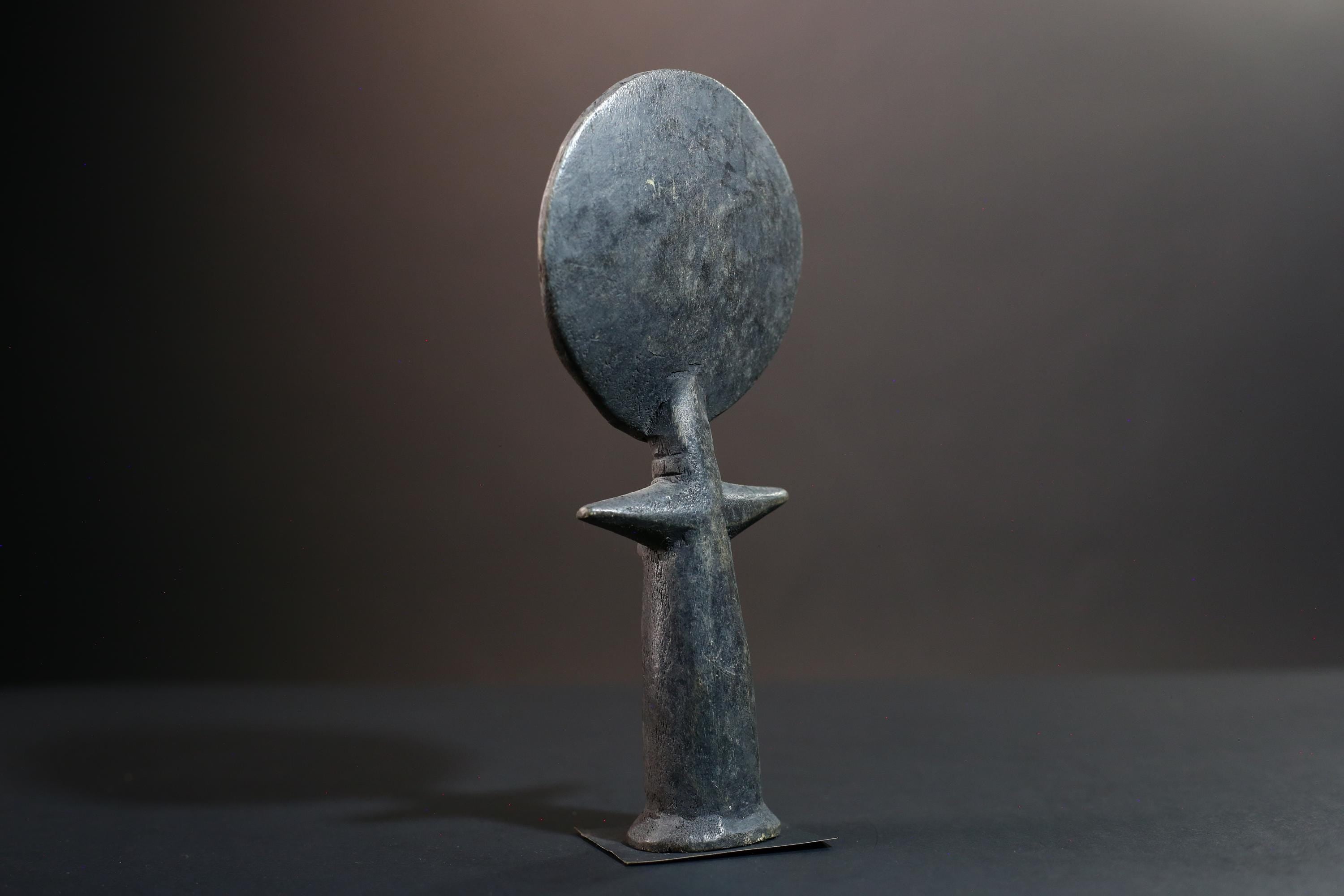 African fertility doll statue ashanti fertility figure black wood akuaba sculpture art-G5421