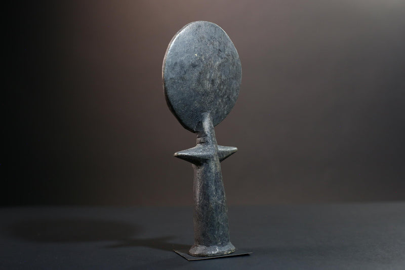 African fertility doll statue ashanti fertility figure black wood akuaba sculpture art-G5421