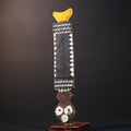 african bwa tribal wall mask black white geometric wood mask from burkina faso hand carved sculpture abstract tribal art decor-G5422