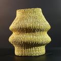 Hand-woven grass basket storage boho home decor organizer eco friendly sisal fiber round basket decorative accent G5717