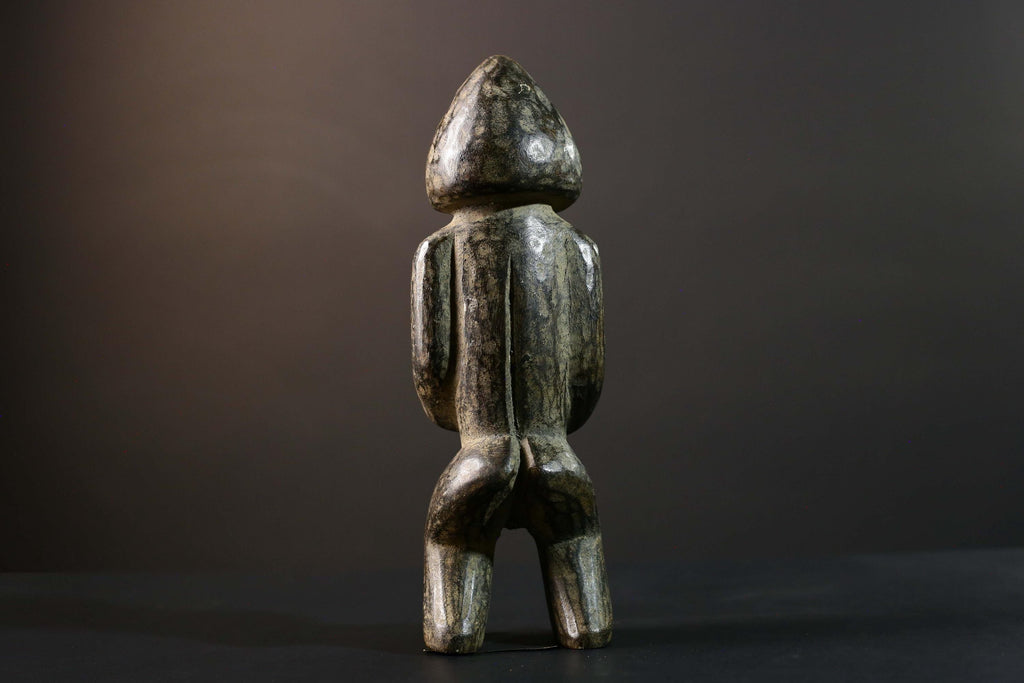 Hand Carved Tribal Vintage Ambete Statue Wood Cameroon Figure-G5793