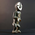 African Tribal Statue Hand Carved Wood Figure Burkina Faso Cultural Art Decor-G5778