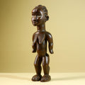 African Yoruba Female Statue Nigeria Hand Carved Wood Tribal Fertility Figure Traditional Cultural Decor-G5803