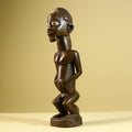 African Yoruba Male Statue Tribal Wood Carving Hand Carved Figurine Ethnic Art Home Décor Collectible Sculpture-G5804
