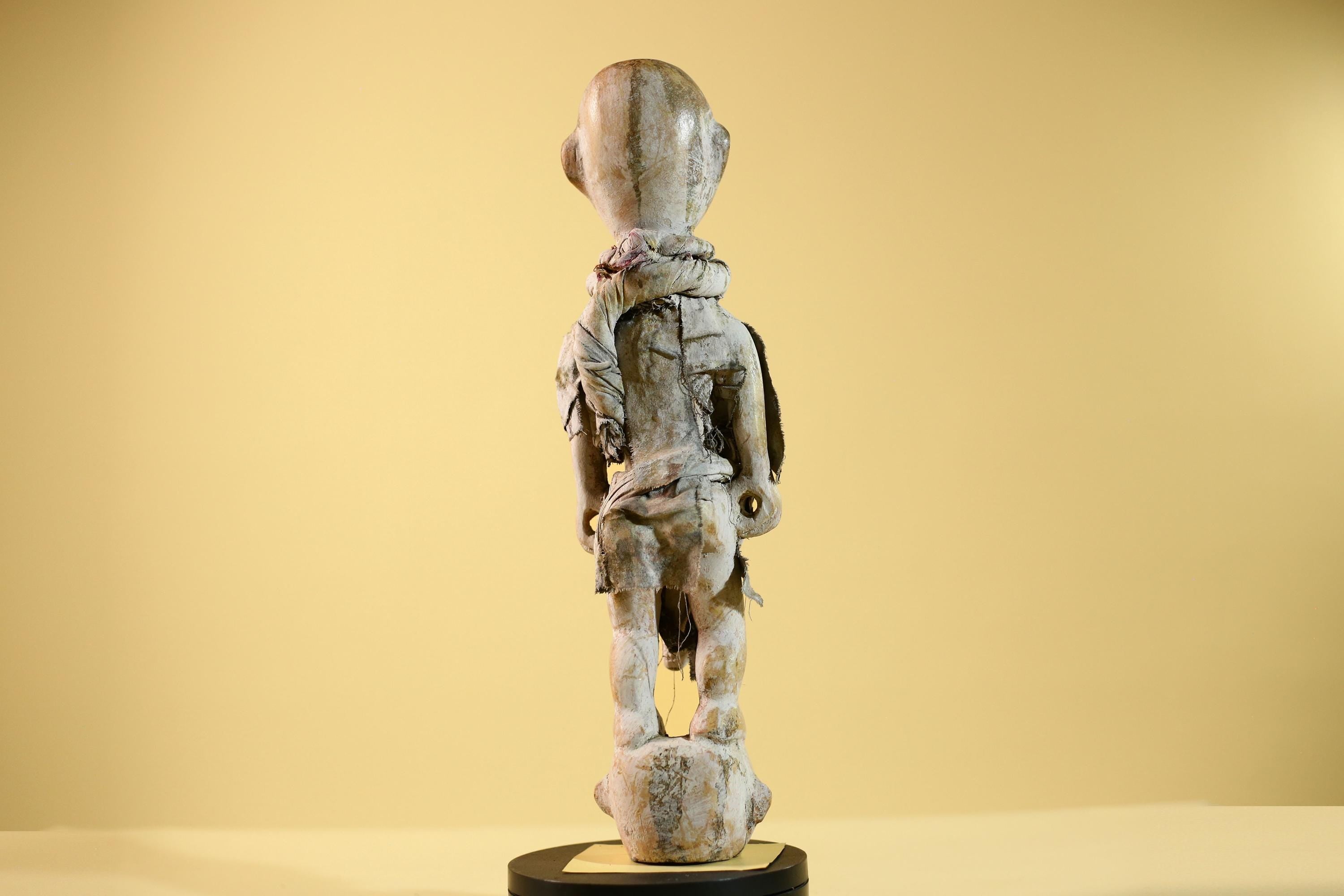 African Tribal Statue Fetish Nkisi Figure Congo Wood Ritual Art Decor-G5852