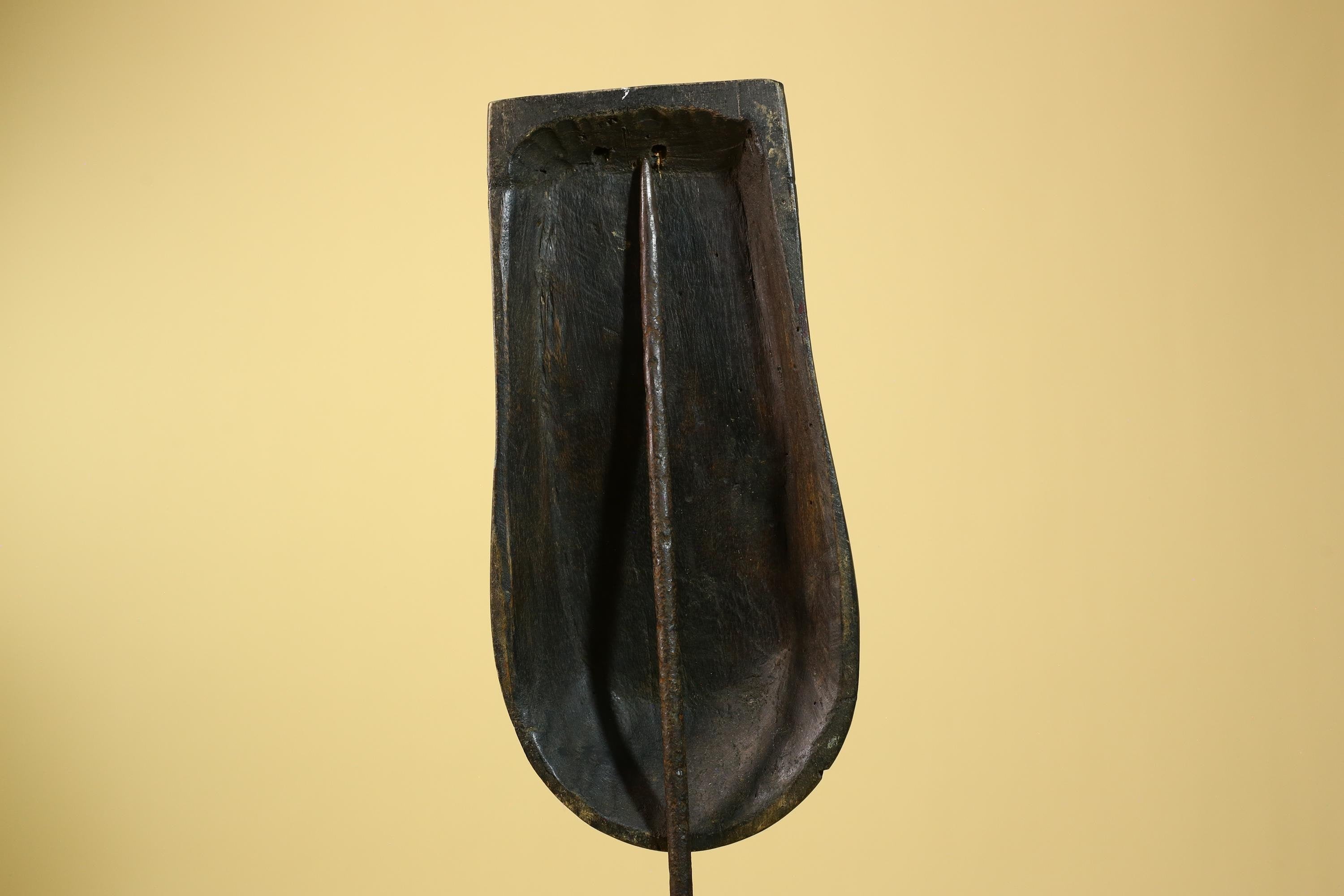 African Dan Torso Mask Carved Wood Painted Details West Africa Tribal Art-G5961
