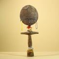 African Akuaba Figure Ghana Fertility Doll Carved Wood Tribal Art Decor-G5983