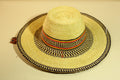 African Woven Hat Handcrafted Straw Tribal Sun Hat West Africa Style-G5915