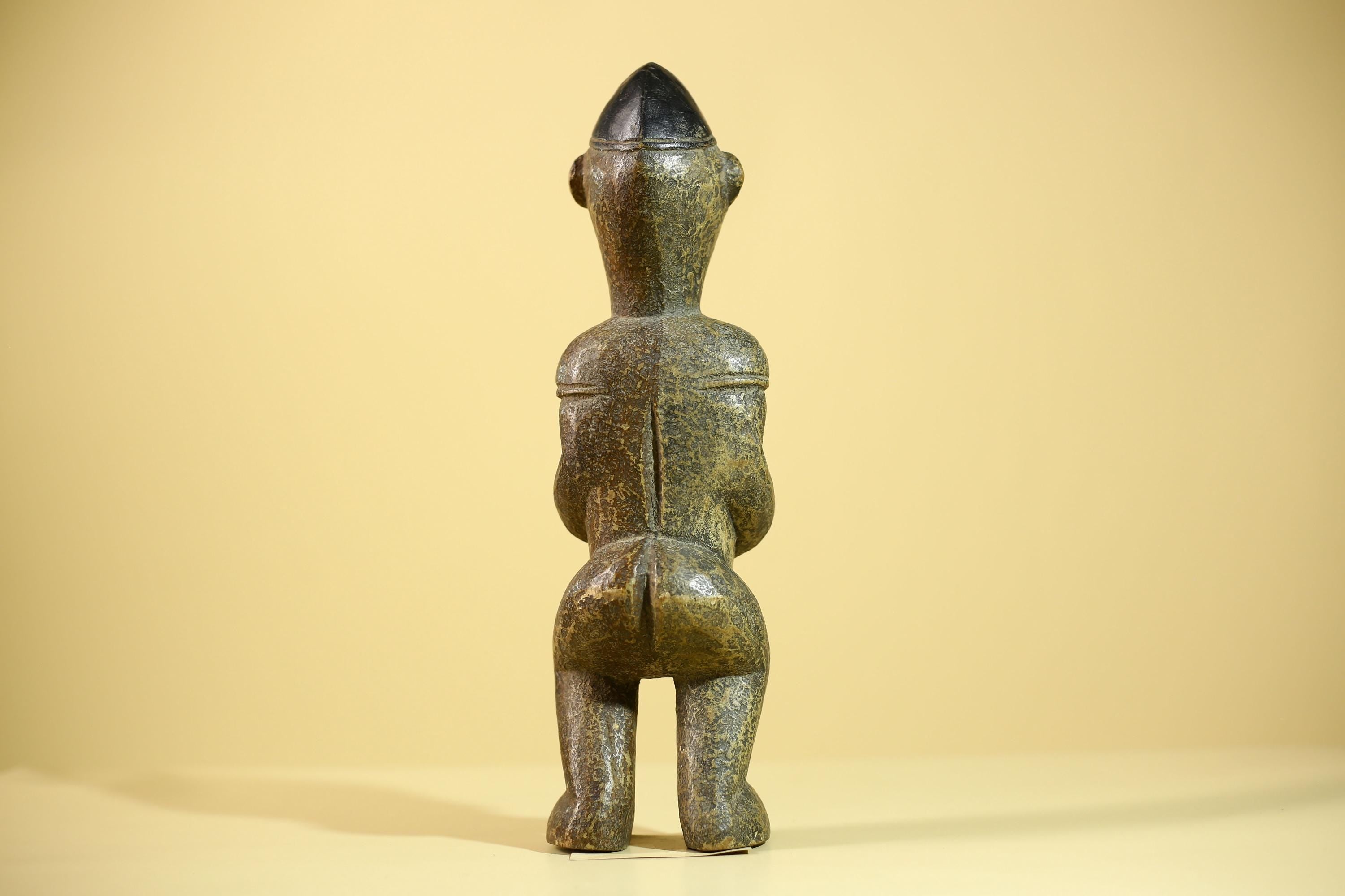 Vintage African Tribal Wood Statue Hand Carved Rustic Primitive Art Figure-G6044