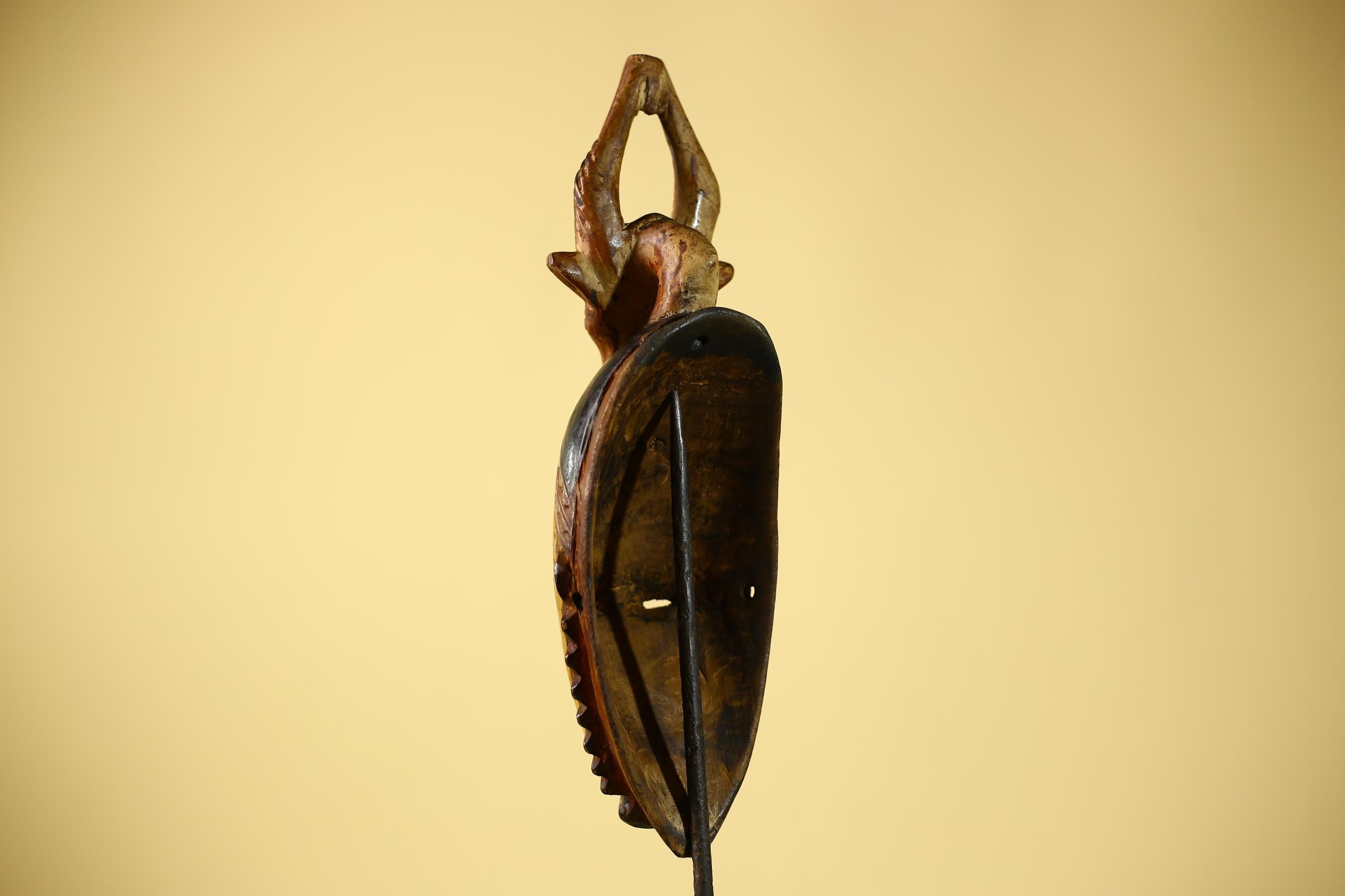 African Mask Guro Antelope Tribal Art Wooden African Mask Wall Art Decor-G6076