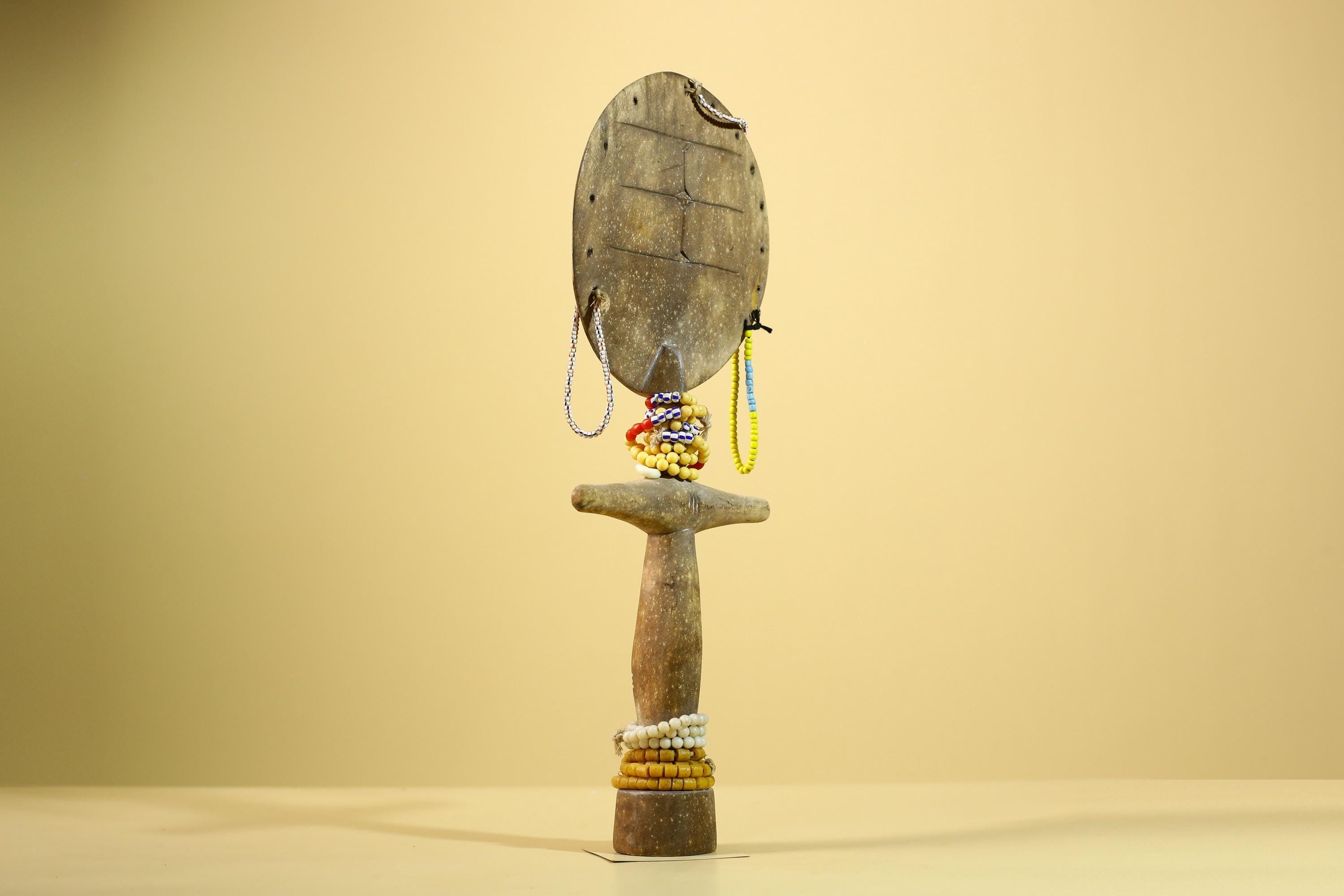 African Akuaba Figure Ghana Fertility Doll Carved Wood Tribal Art Decor-G5983