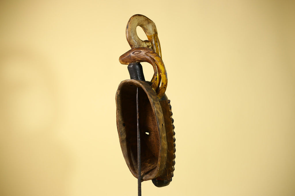 Rare African Mask Guro Tribal Vintage Wooden Mask Wall Art Handmade-G6087