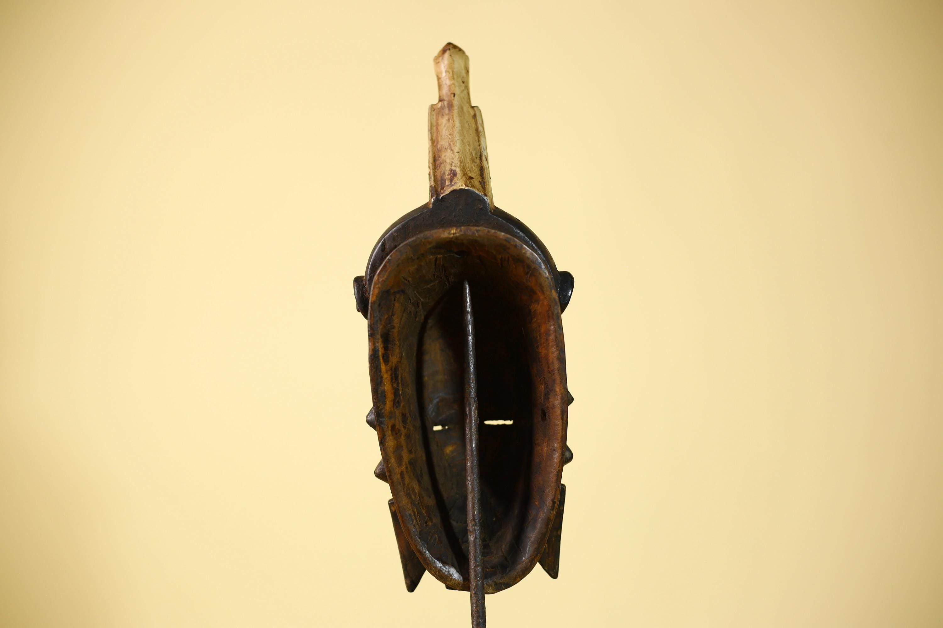 Rare African Mask Wooden Art Tribal Handmade Wall Art-G6099