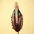 Handmade African Baule Carved Wood Tribal Wall Decor-G6114
