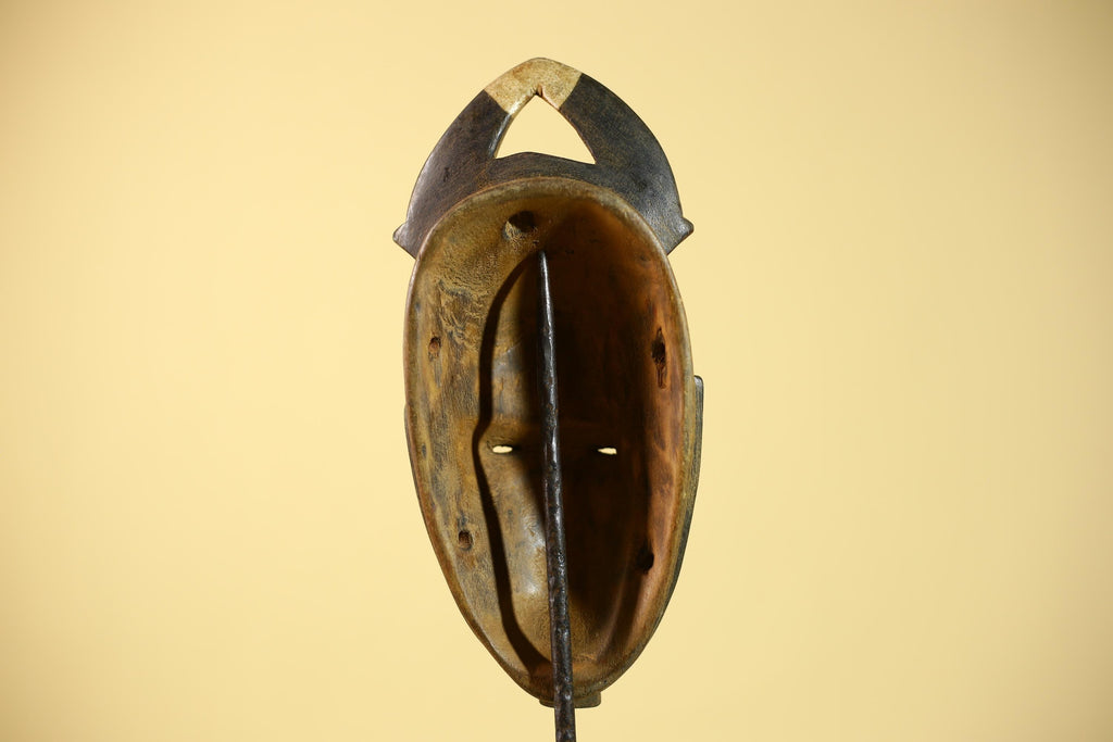 African Vintage Guro Bird-Nose Face Mask – Hand Carved Wood Wall Art-G6024