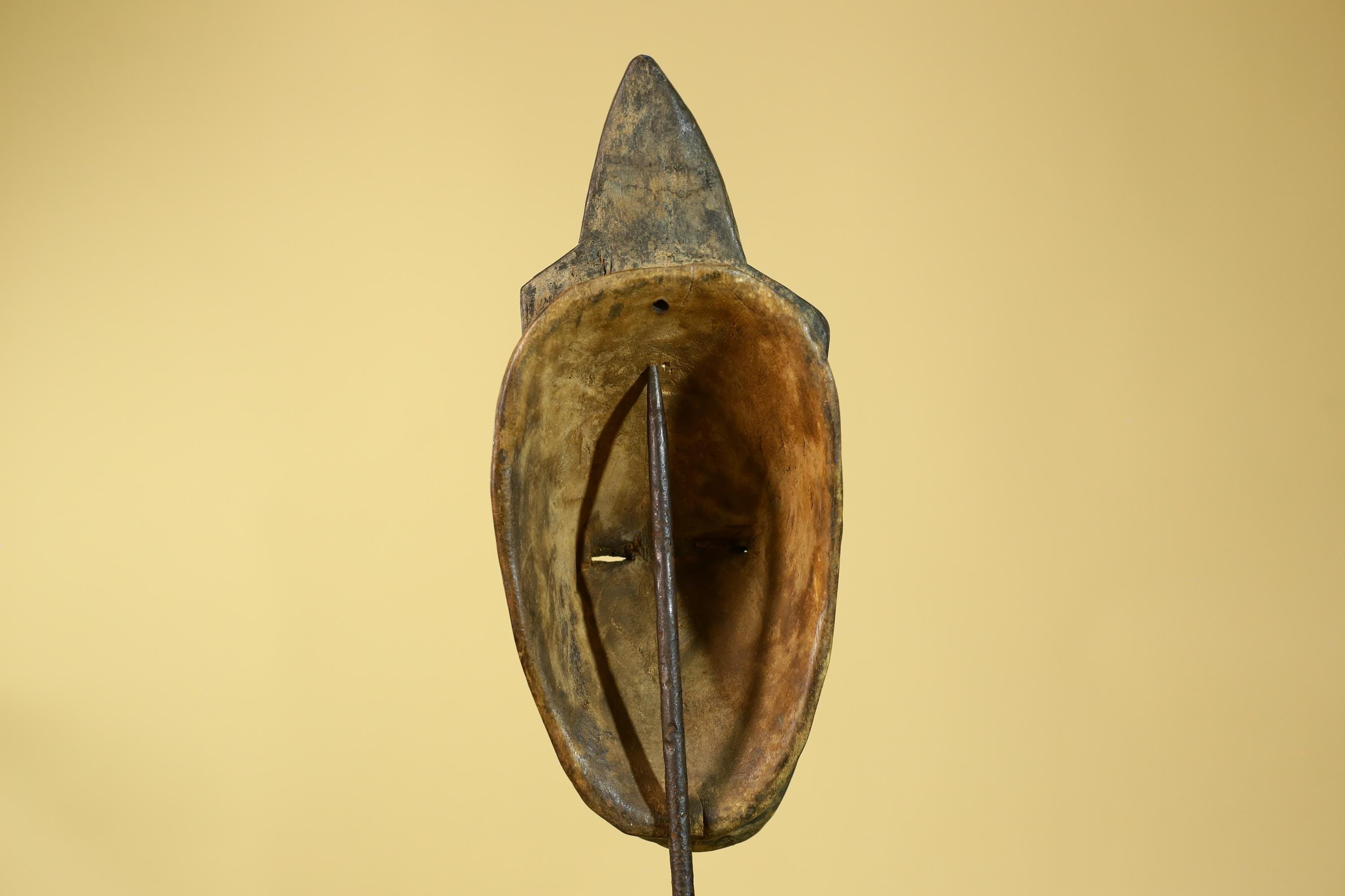 African Wooden Mask Baule Style- Tribal Mask Wall Art-G6189