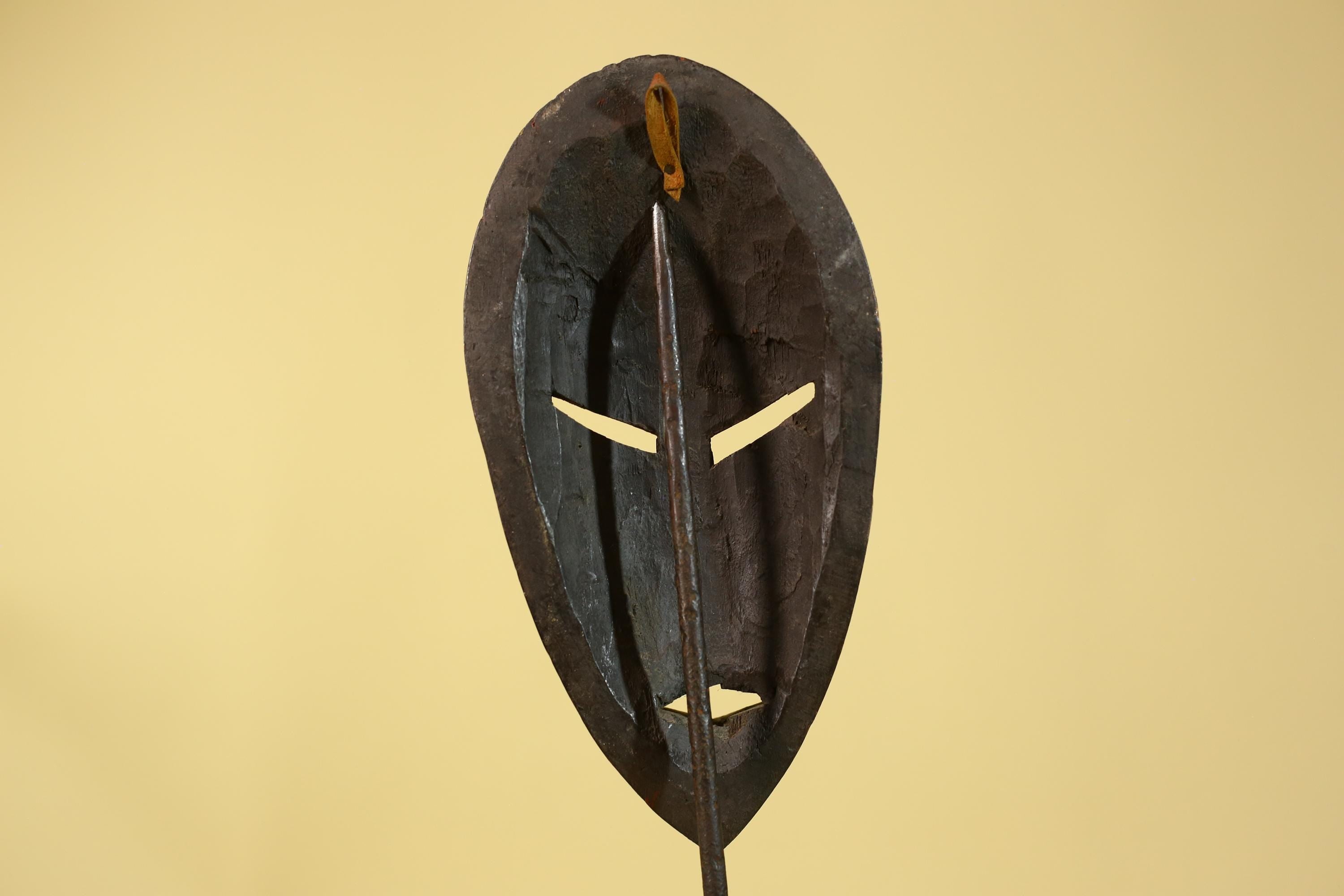 African Mask Tribal Wooden Mask- Wall Art Hand Carved Ceremonial Mask-G6201