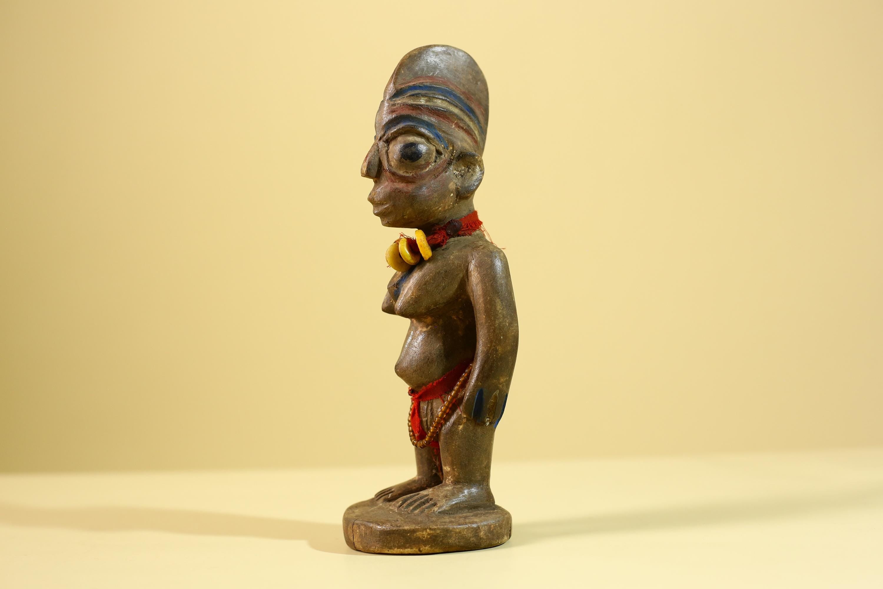 Yoruba Ibeji Figure – Hand Carved African Wooden Statue Tribal Art-G6217