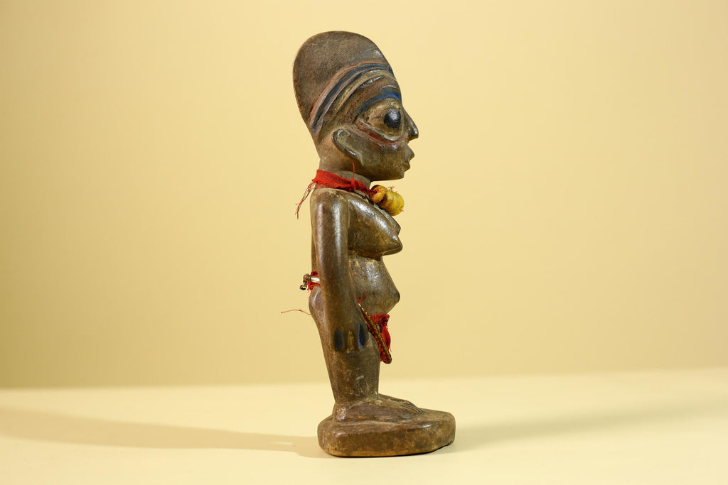 Yoruba Ibeji Figure – Hand Carved African Wooden Statue Tribal Art-G6217