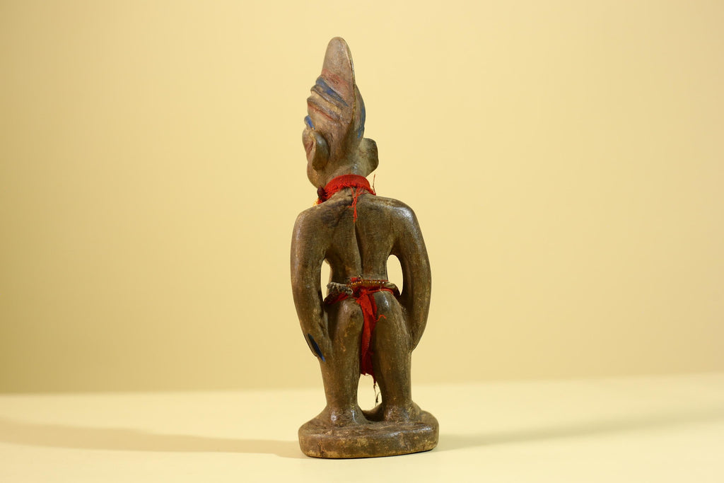 Yoruba Ibeji Figure – Hand Carved African Wooden Statue Tribal Art-G6217